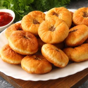 Beef Belyash CHebureky House