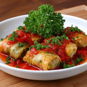 Cabbage Rolls with Pork chebureky house