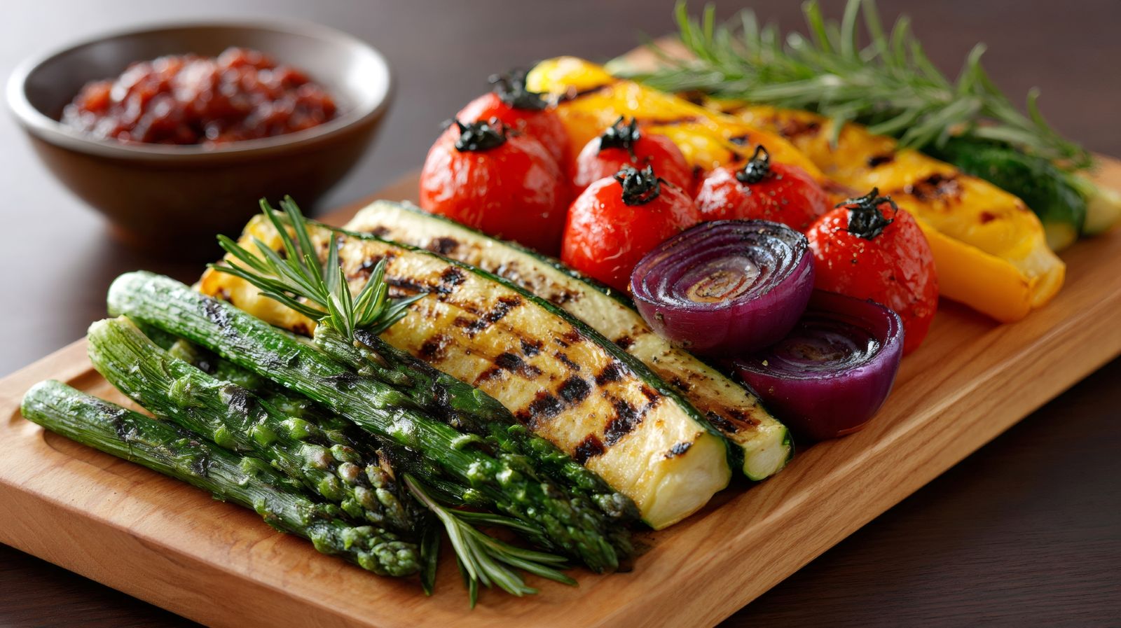 Grilled Vegetables at Chebureky House