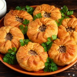 Pork Belyash Chebureky House