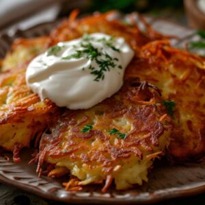 Potato Pancakes Chebureky house